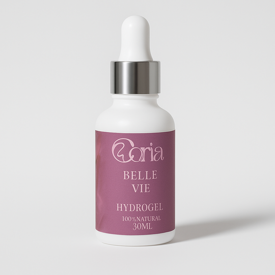 Hydrogel pentru cuticule Coria Belle Vie 30 ml – flacon cu pipetă, etichetă mov
