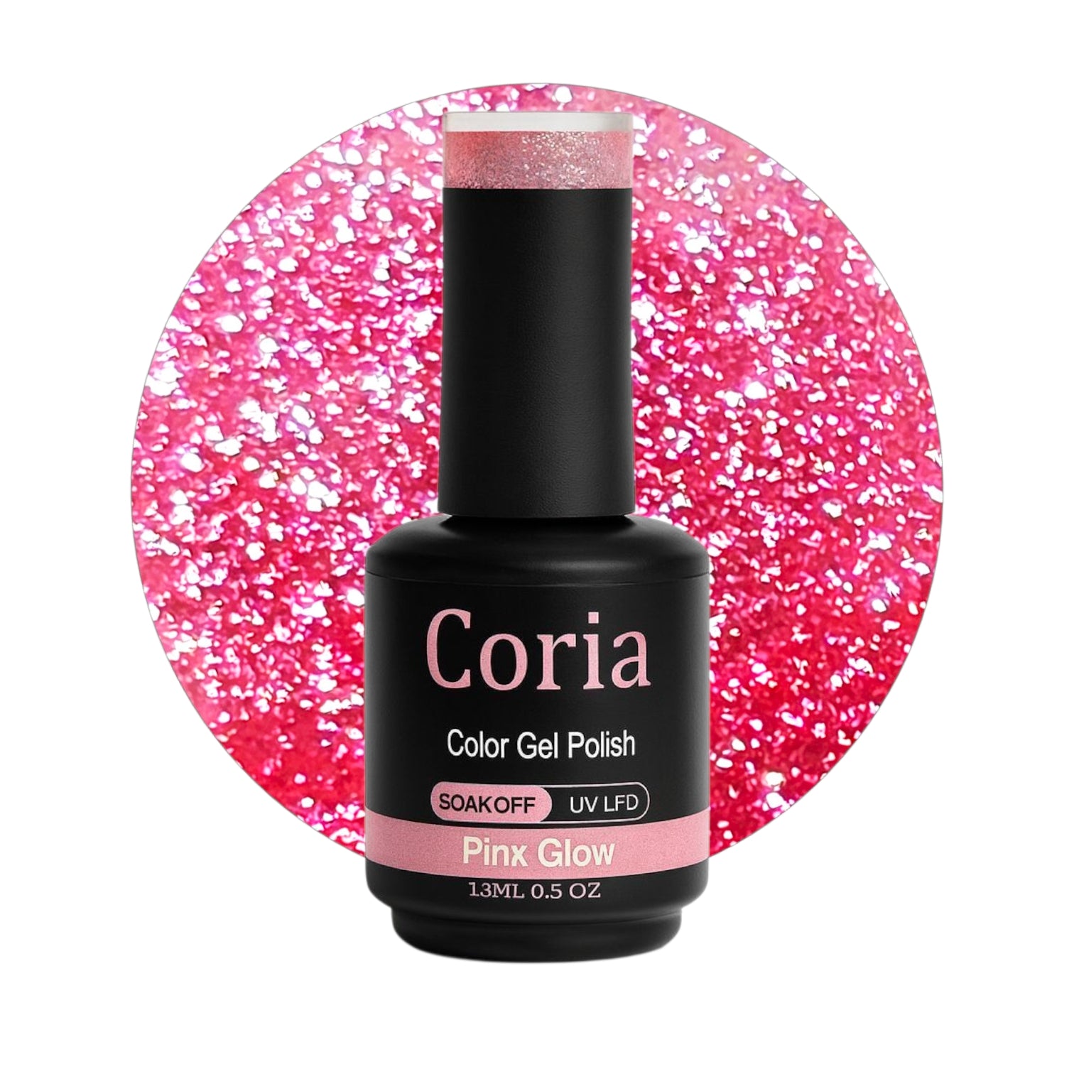 Image of Oja Semi Coria 15 ml Pink Glow 77