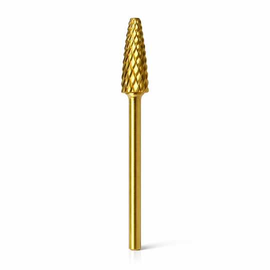 Bit freză carbid con mediu 4 mm ARBI, auriu