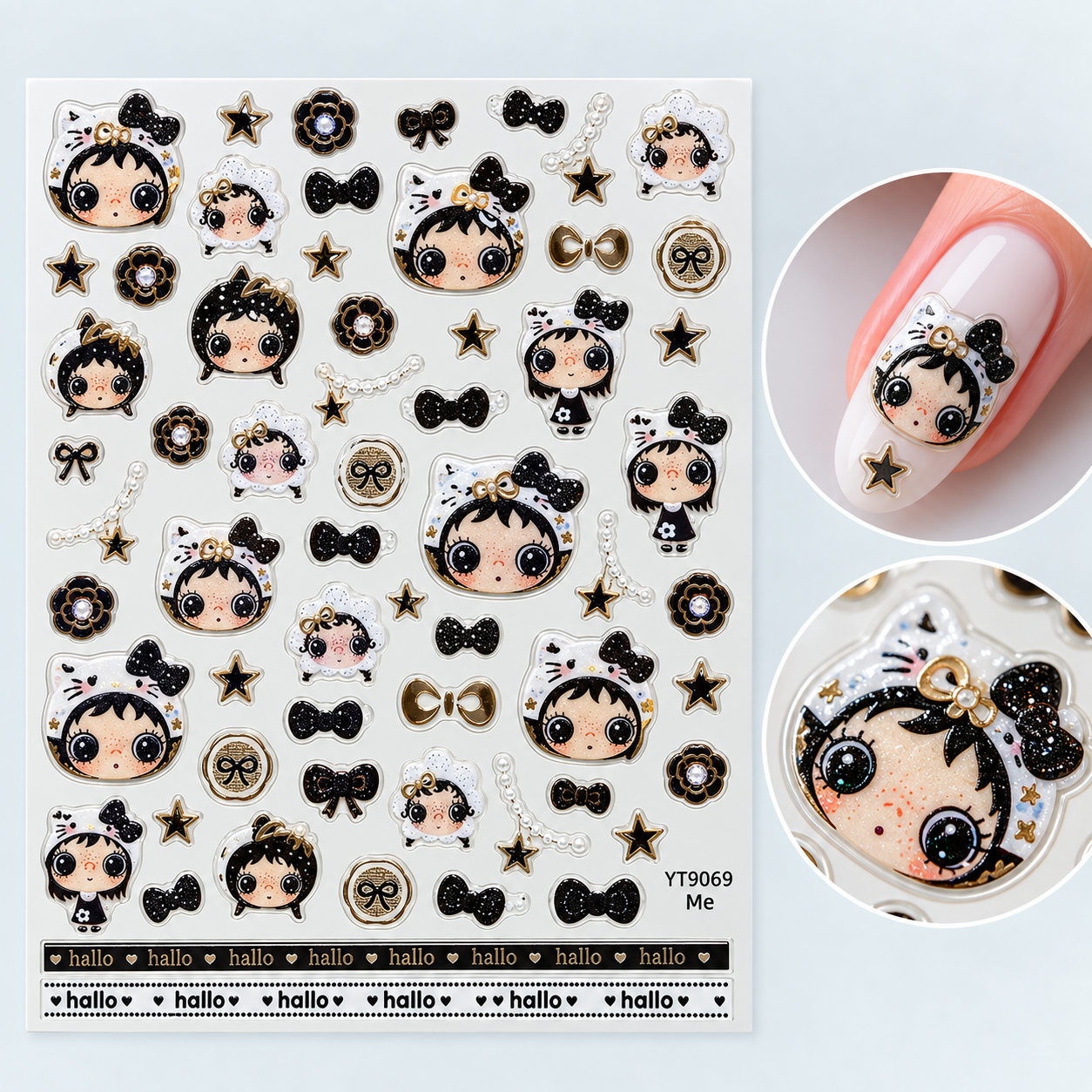 Image of Sticker Nail Art 9069 RAW