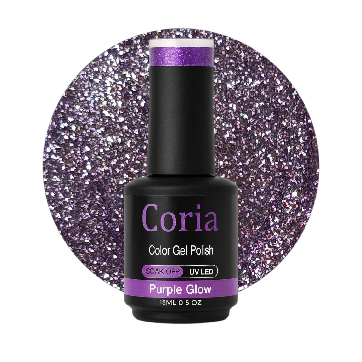 Image of Oja Semi Coria 15 ml Purple Glow 111