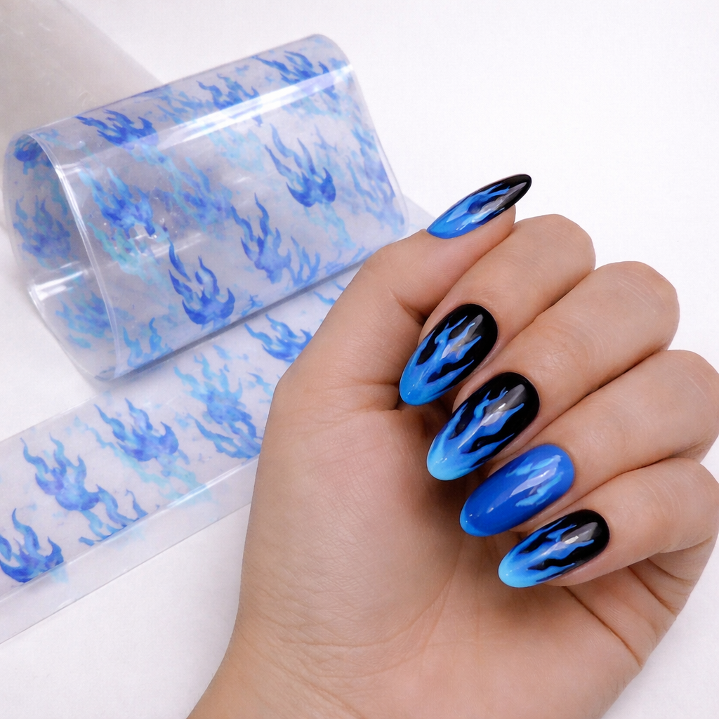 Image of Folie transfer FIRE BLUE