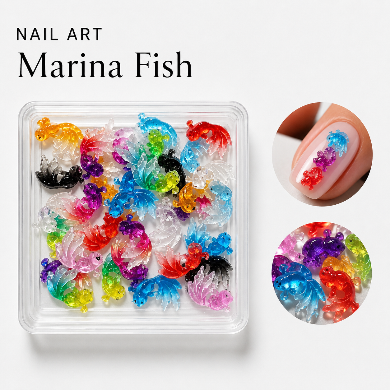 Image of Nail Art Marina Fish
