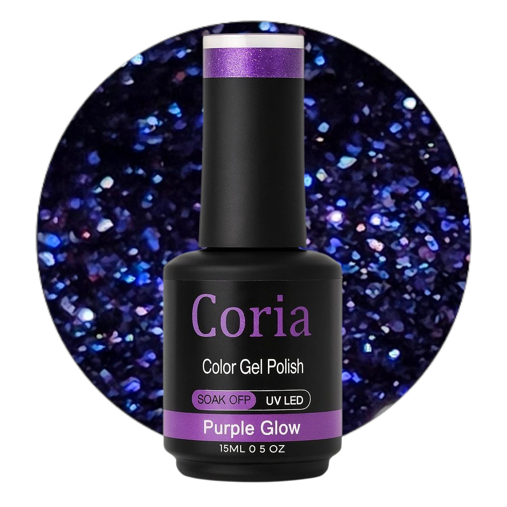 Image of Oja Semi Coria 15 ml Purple Glow 146
