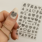 Sticker Unghii,Decor T007