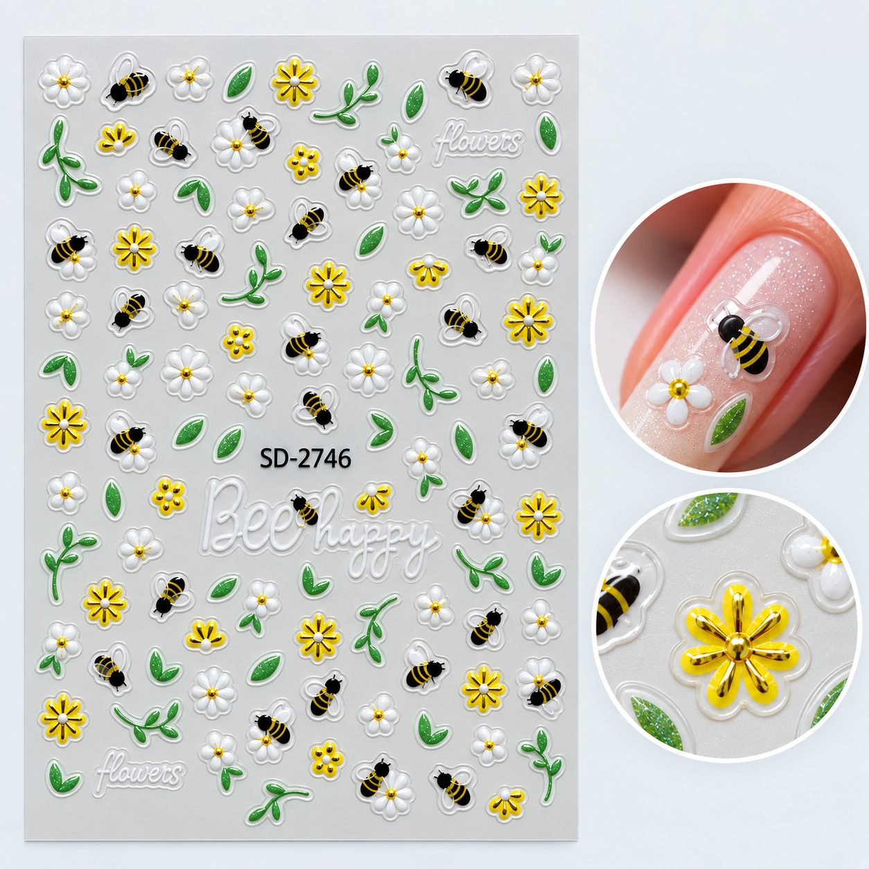 Image of Sticker Nail Art 2746 Halo