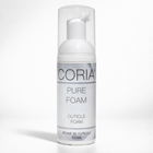 Spumă pentru cuticule Coria Pure Foam 100 ml – flacon cu pompă, etichetă gri