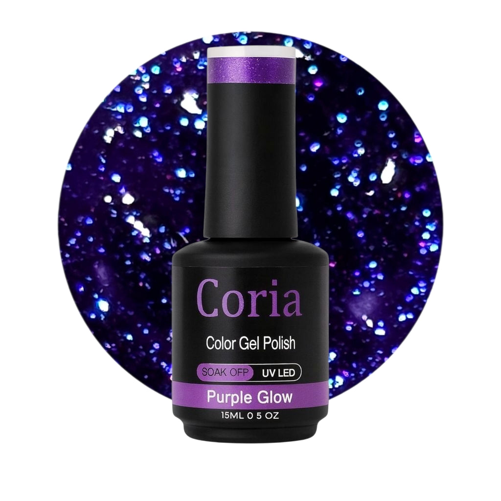 Image of Oja Semi Coria 15 ml Purple Glow 142