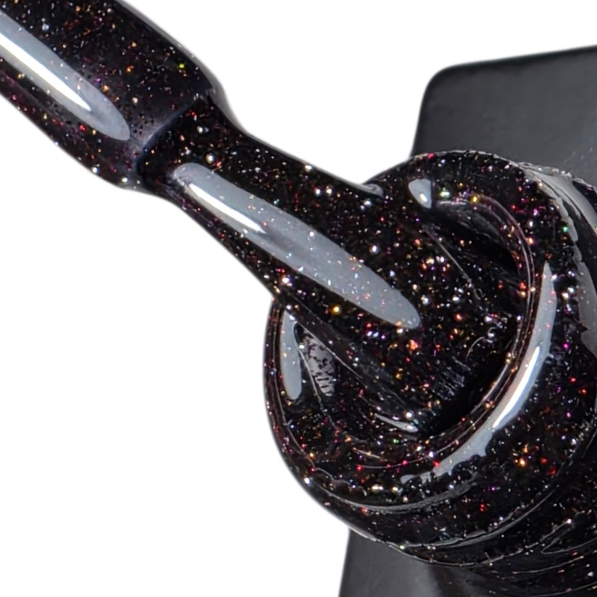 Image of Builder Gel Glitter In Bottle 45 15ml (Black)