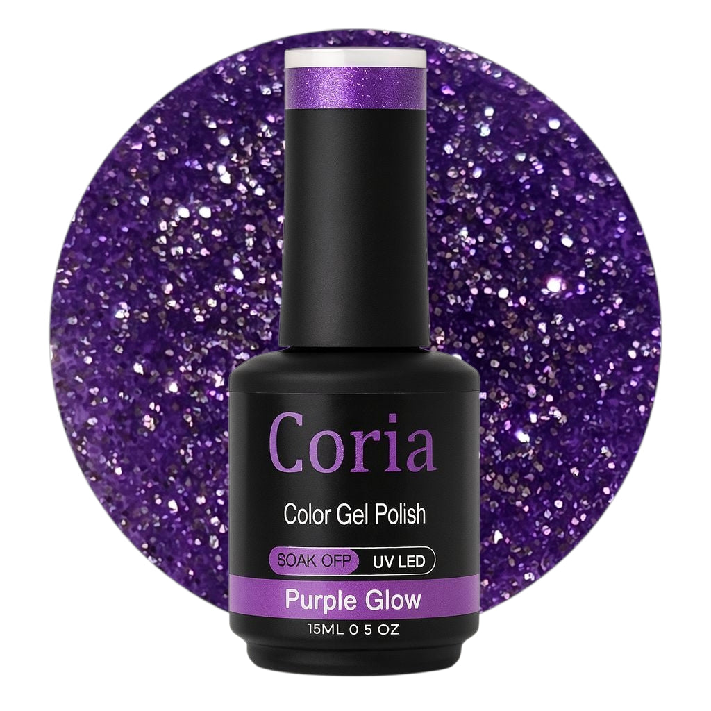 Image of Oja Semi Coria 15 ml Purple Glow 106