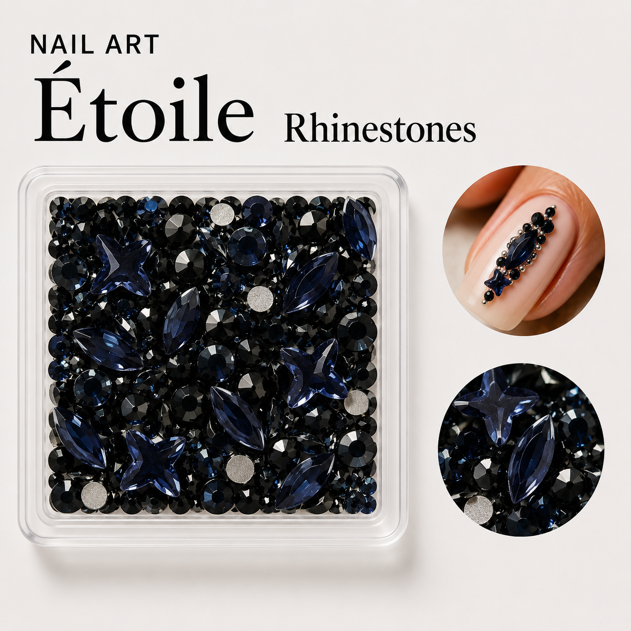Image of Nail Art Etoile Rhinestone