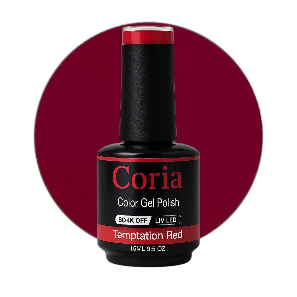 Oja semipermanenta Temptation Red 89