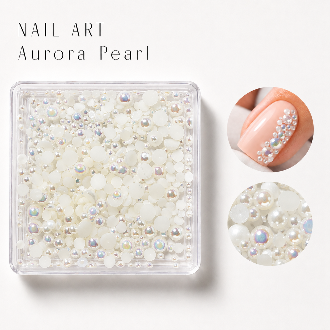 Image of Nail Art Aurora Pearl