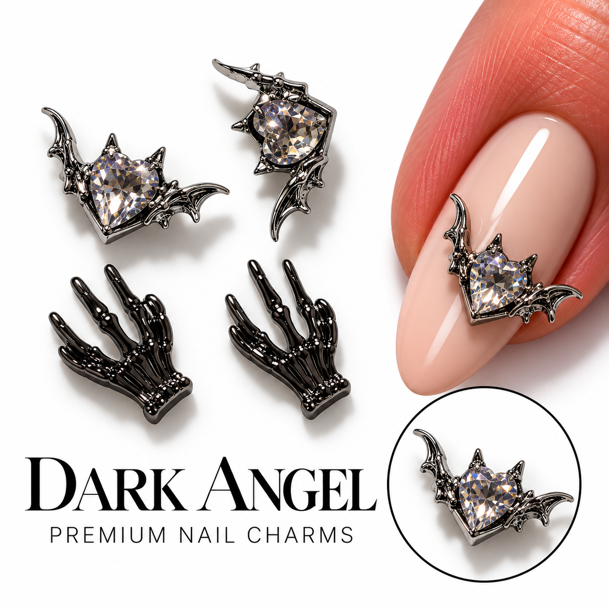 Image of Nail Art Dark Angel