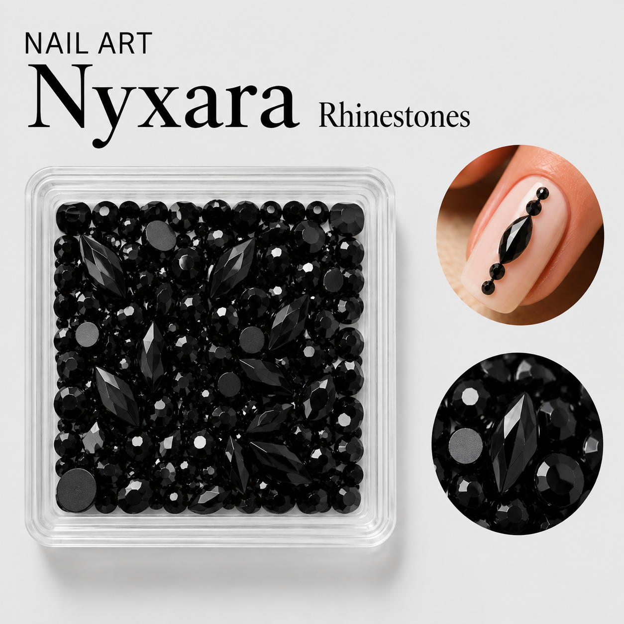 Image of Nail Art Nyxara Rhinestone