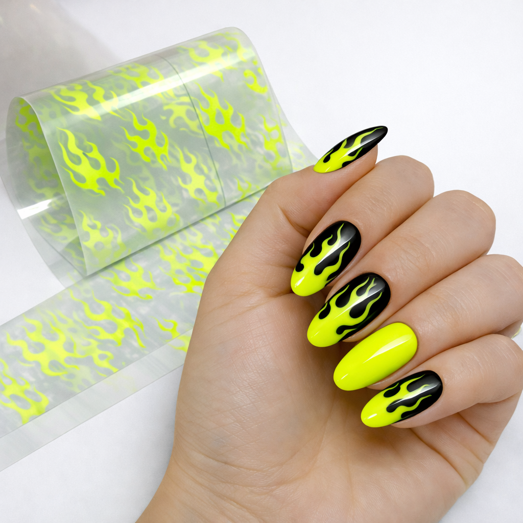 Image of Folie transfer FIRE YELLOW