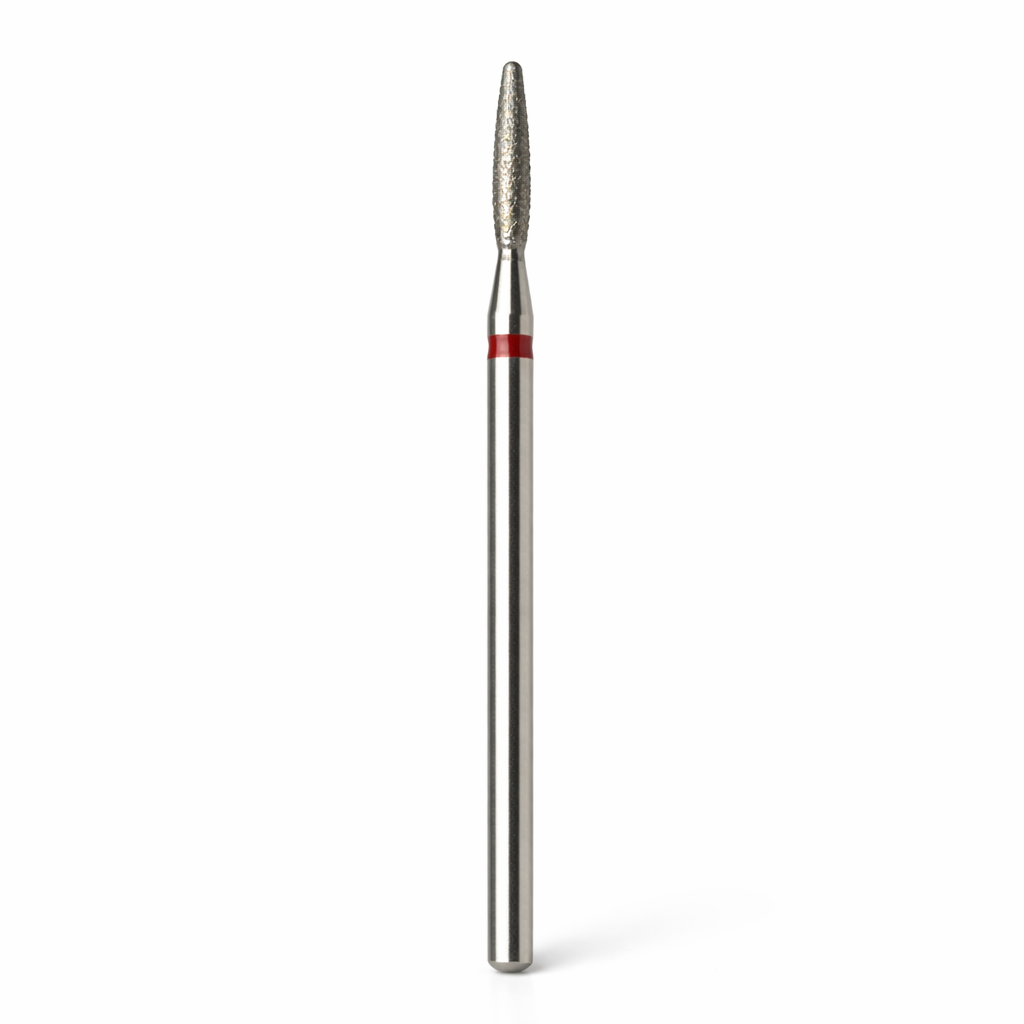 Bit Freza Diamant Flacara Rosu 1.8mm MIKA