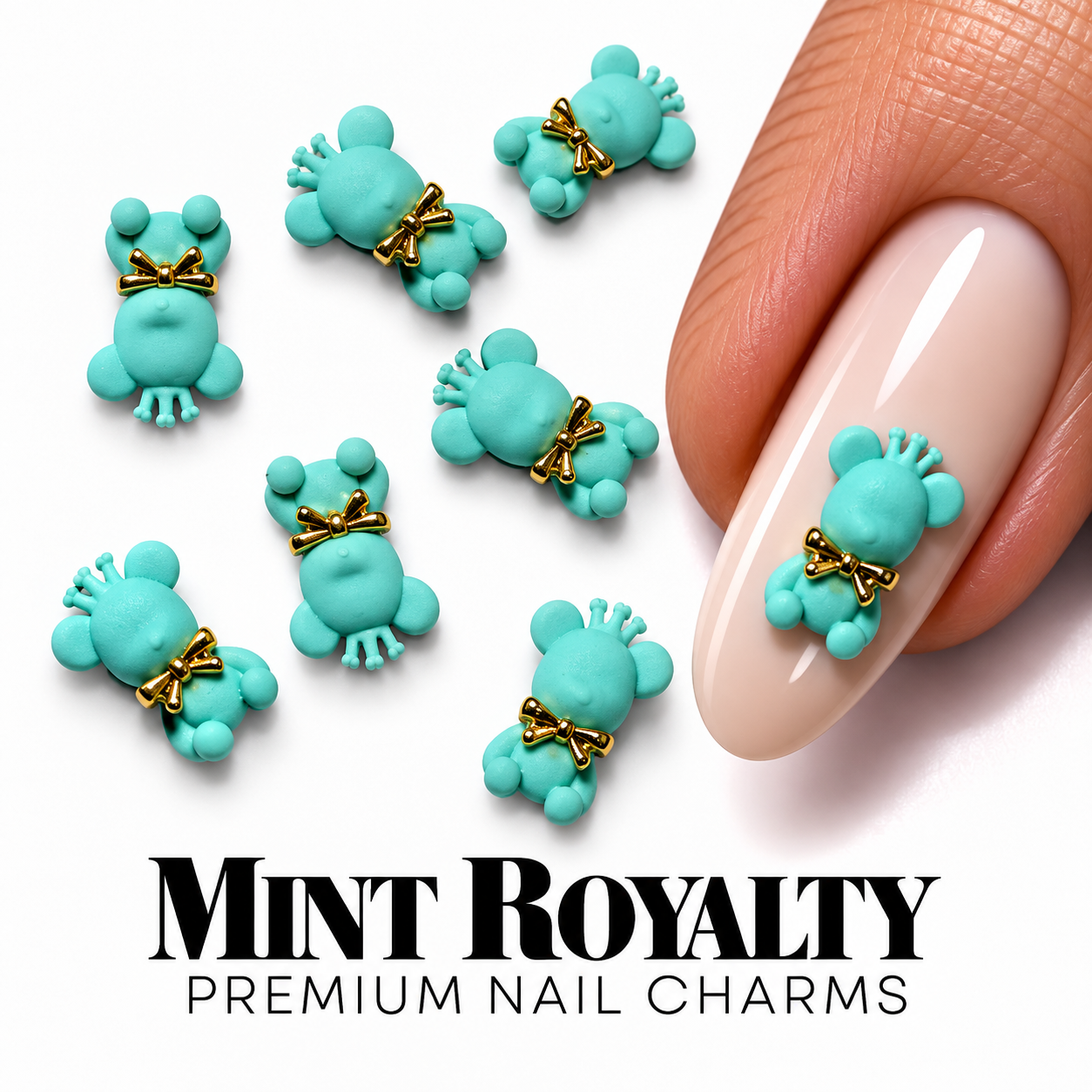 Image of Nail Art Mint Royality