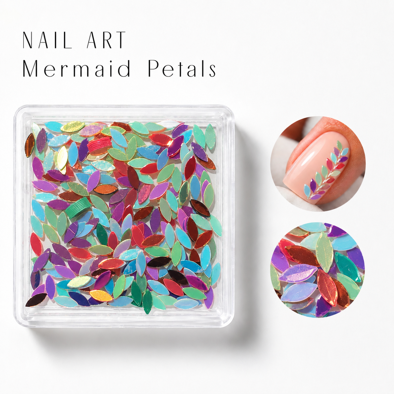 Image of Nail Art Mermaid Petals