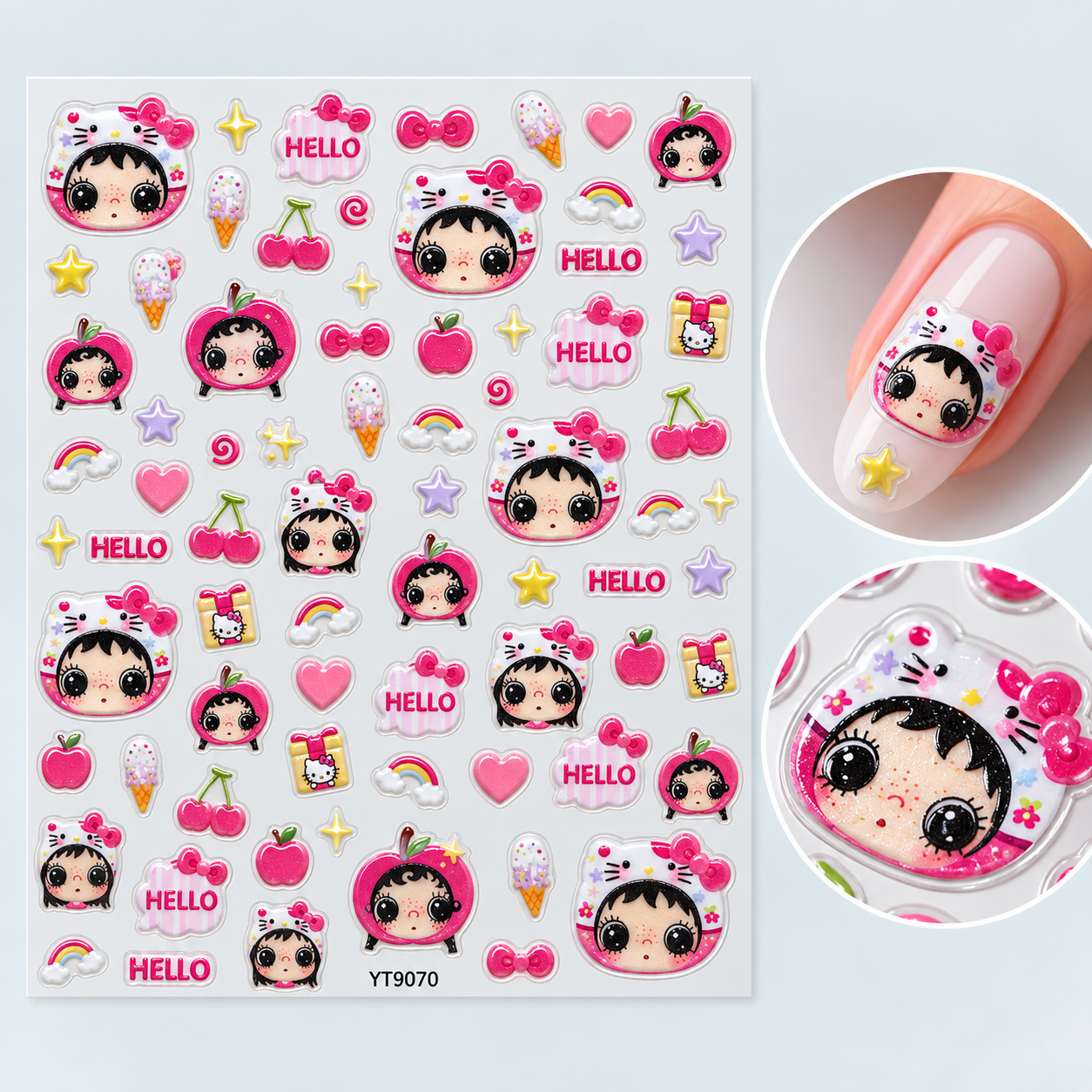 Image of Sticker Nail Art 9070 RAW