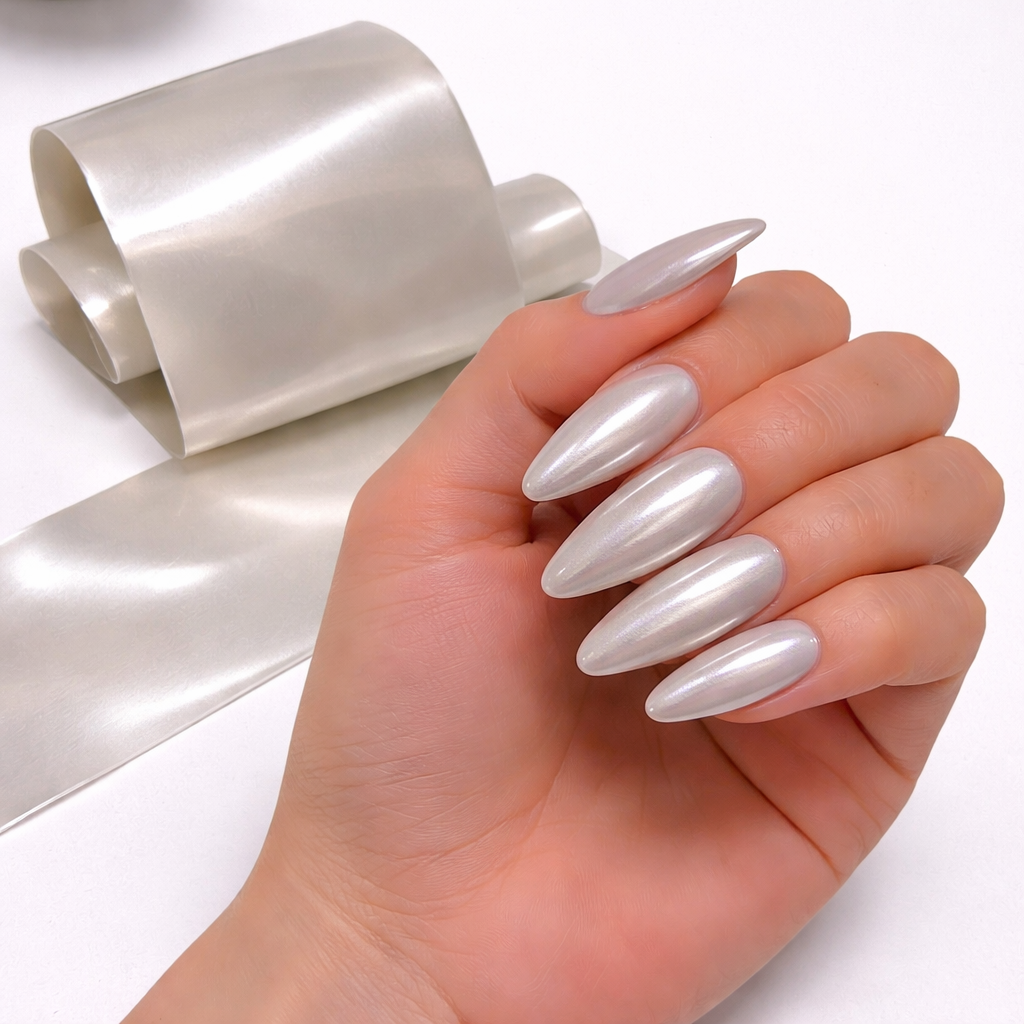 Image of Folie transfer WHITE PEARL