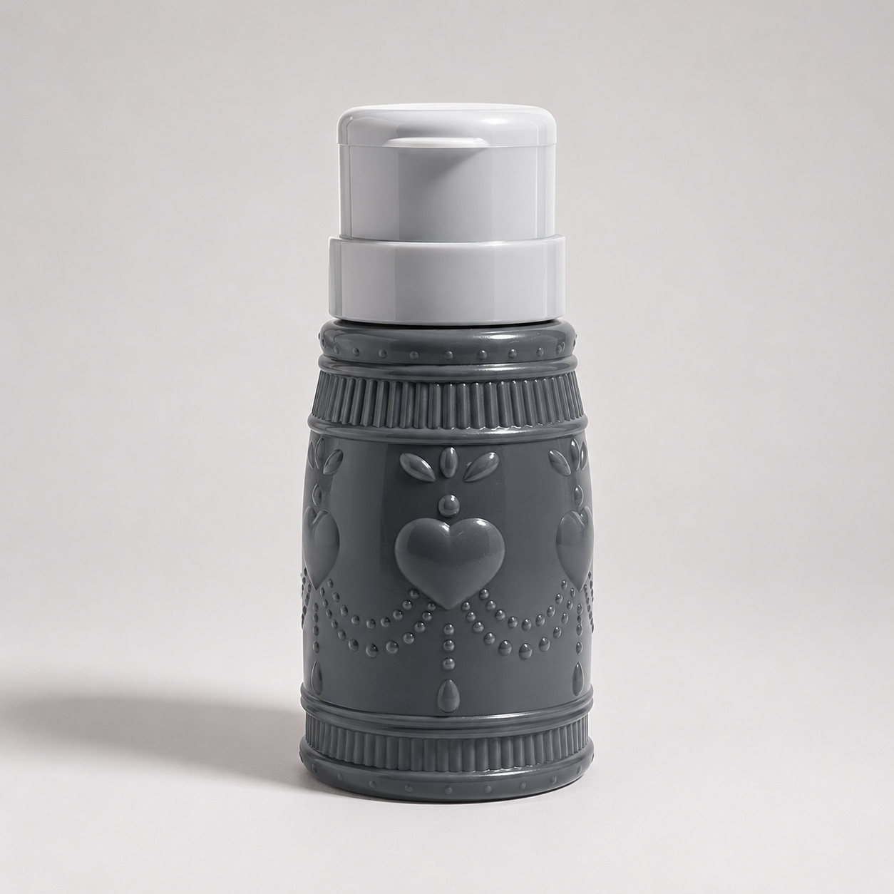 Image of Flacon PVC Cu Push 200ml SAVIA GRI