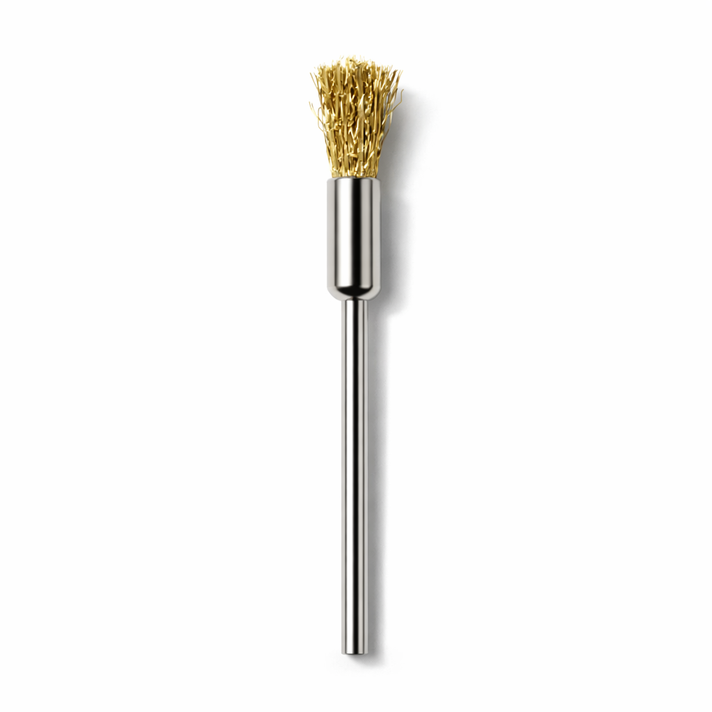 Image of Periuta Metalica Pentru Curatat Capetele De Freza 5/6mm CLEAN