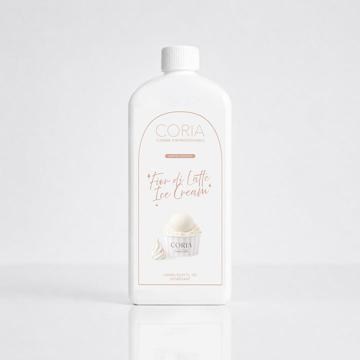 Cleaner Coria Fior di Latte Ice Cream 1000 ml, flacon pentru profesioniști