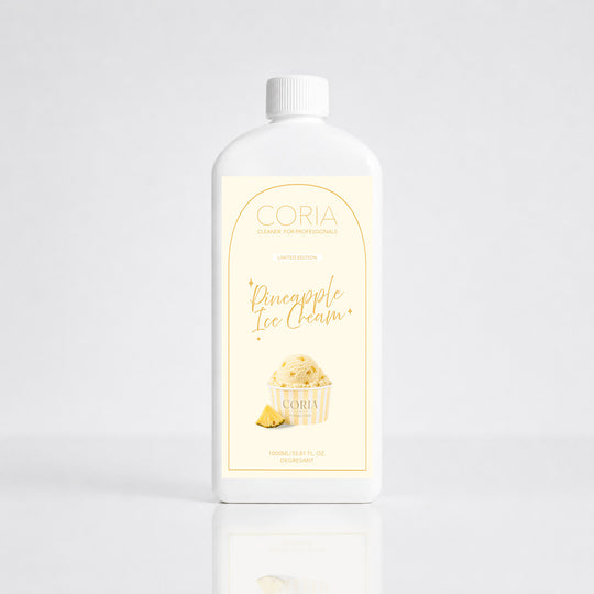 Cleaner Coria Pineapple Ice Cream 1000 ml, flacon pentru profesioniști