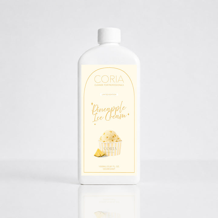 Cleaner Coria Pineapple Ice Cream 1000 ml, flacon pentru profesioniști
