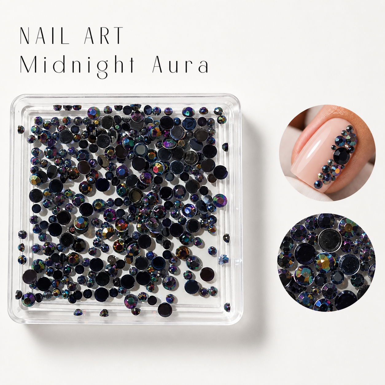 Image of Nail Art Midnight Aura