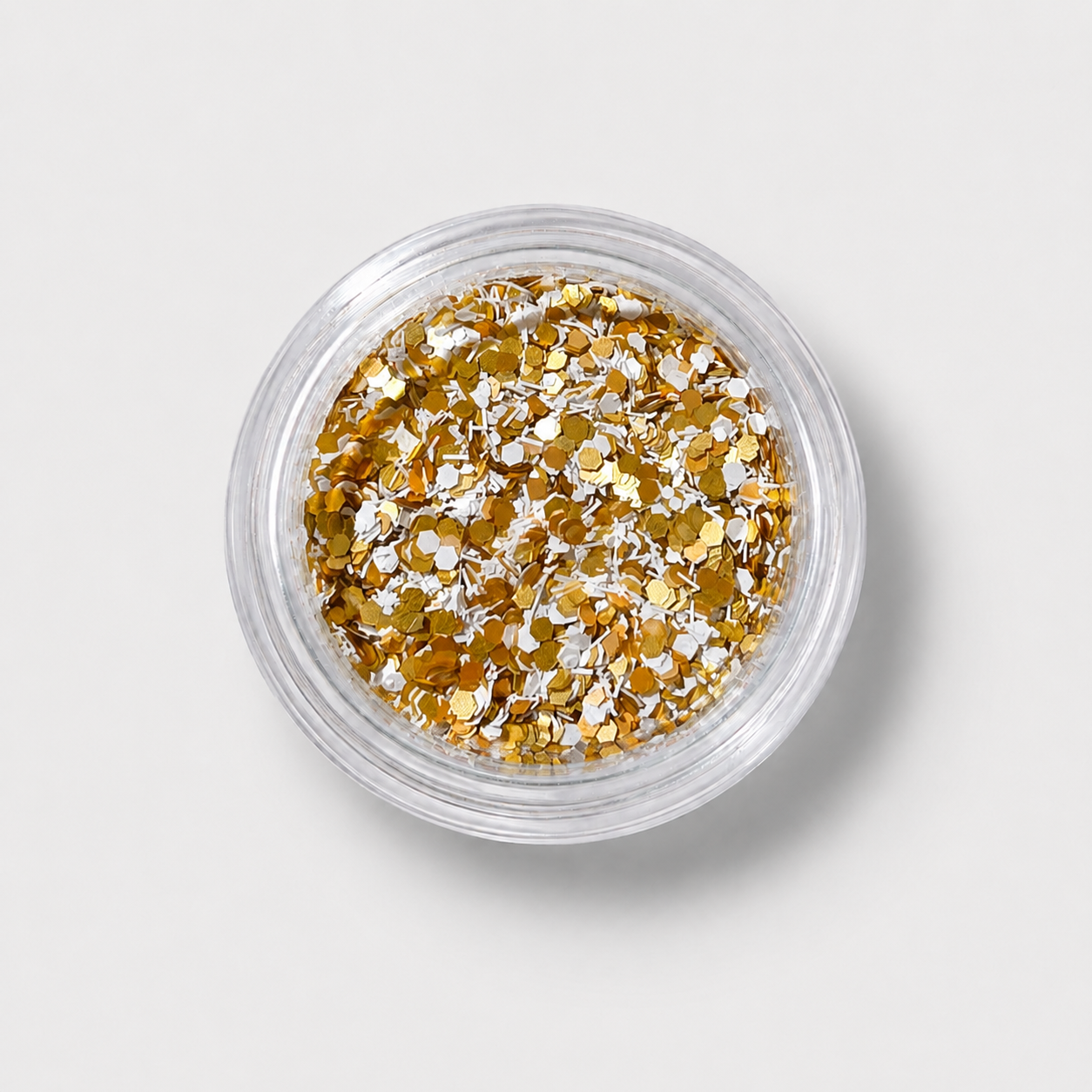 Image of Decor Unghii Glitter ALERYA GOLD MATT