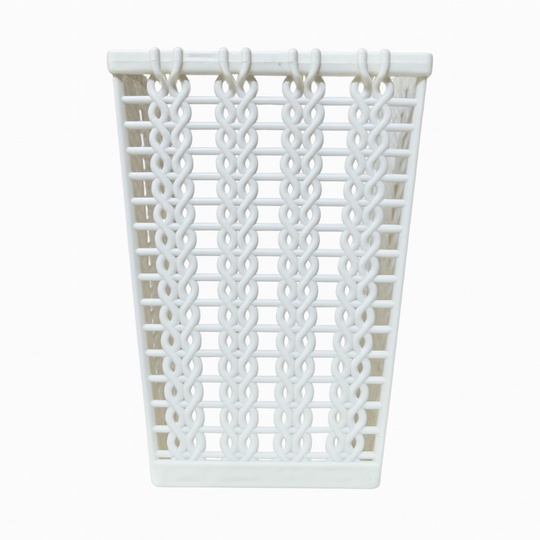 Suport pentru pensule din PVC Rali, crem