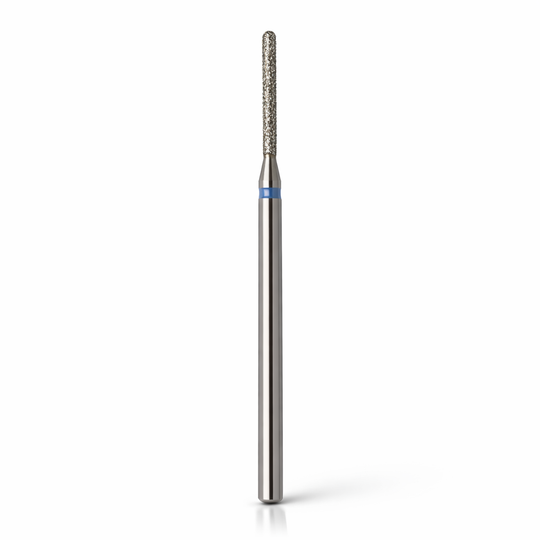 Bit carbid flacără lungă rotunjită BAY 1,4 mm, inel albastru