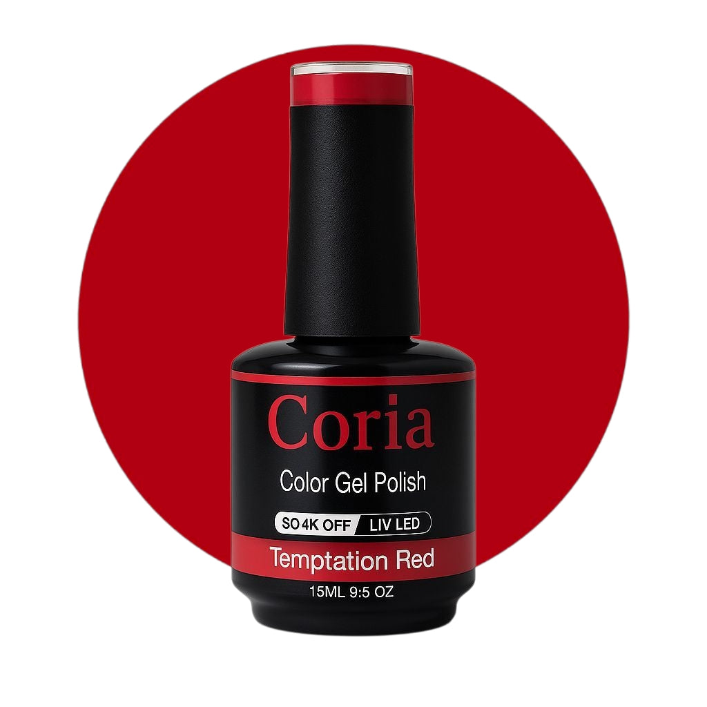 Oja semipermanenta Temptation Red 01