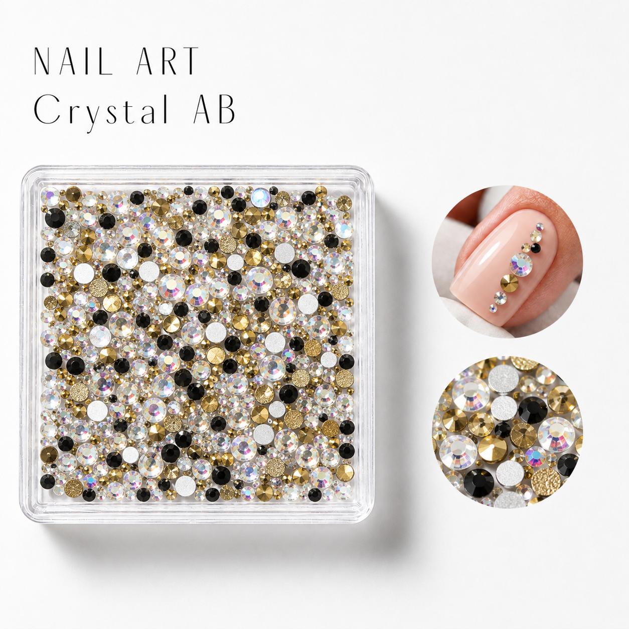 Image of Nail Art Crystal Ab