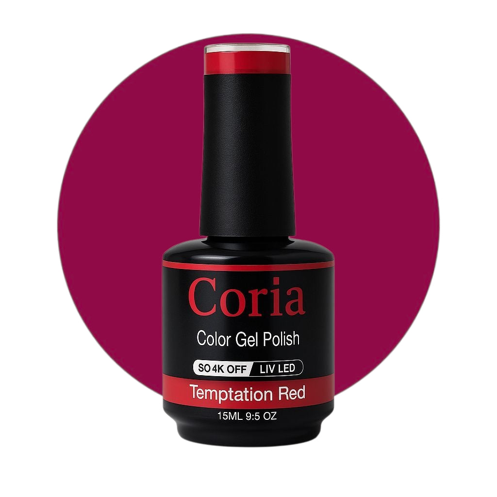 Oja semipermanenta Temptation Red 63