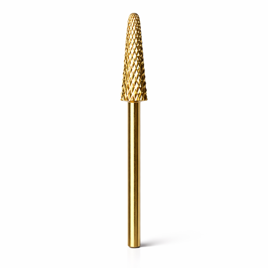 Bit freză carbid con mediu 4/13 mm GERO, auriu