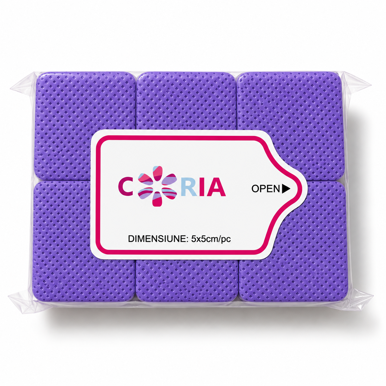 Image of Pad-uri Profesionale Multifuncționale 5×5 cm – 540 buc Purple