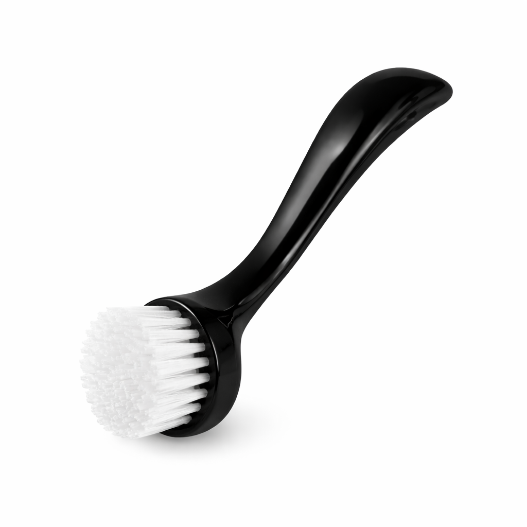 Image of Periuta cu capac si maner pentru desprafuire unghii Black