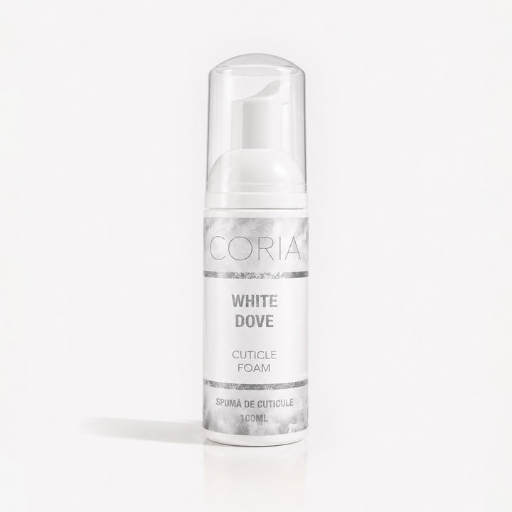 Spumă pentru cuticule White Dove Coria, flacon 100 ml