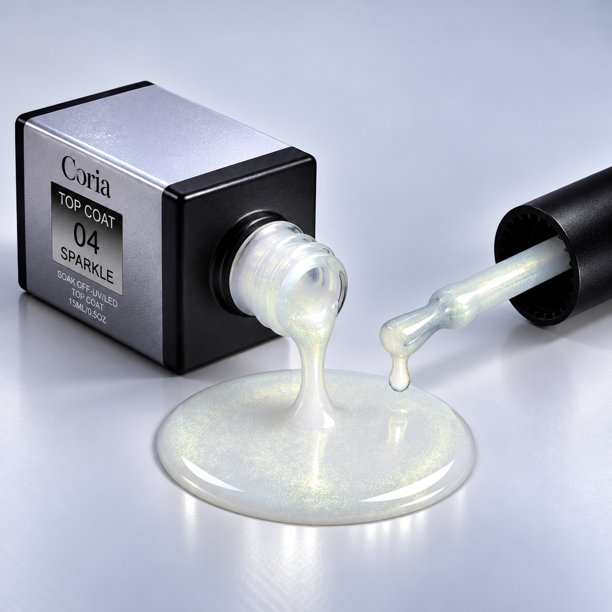 Top Coat Glitter 15ml 04