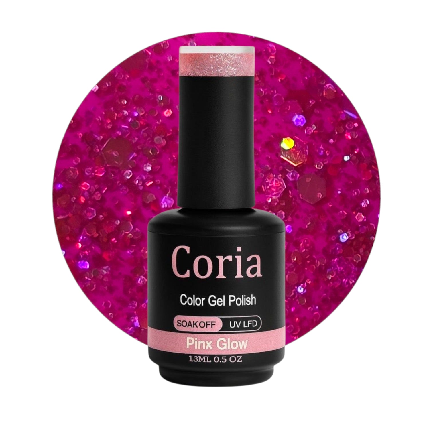 Image of Oja Semi Coria 15 ml Pink Glow 93