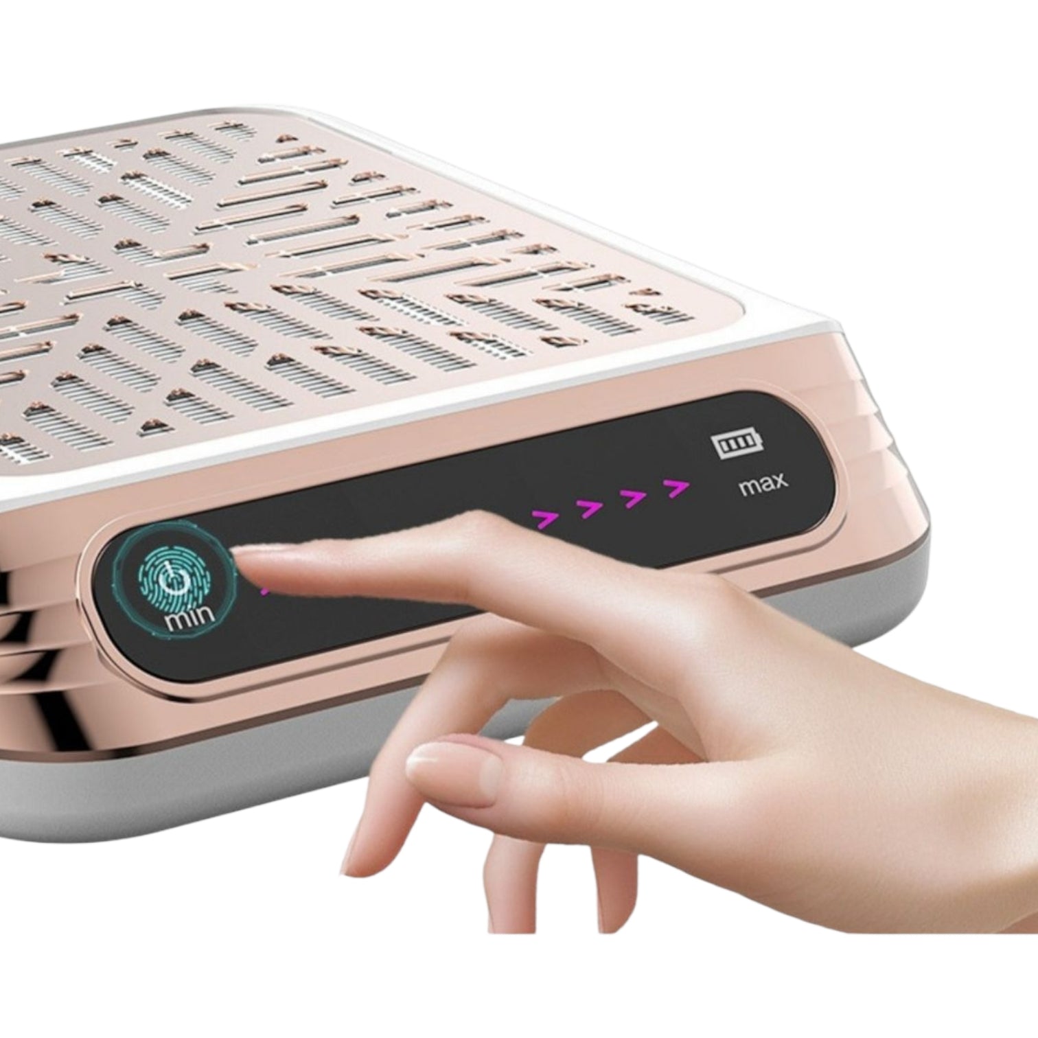 Image of Aspirator Colector Praf Profesional de  Unghii, 85W Silver