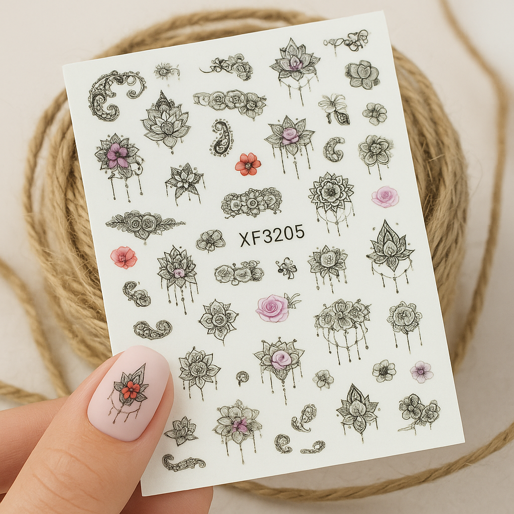 Image of Sticker Decor Unghii Coria 3205 V
