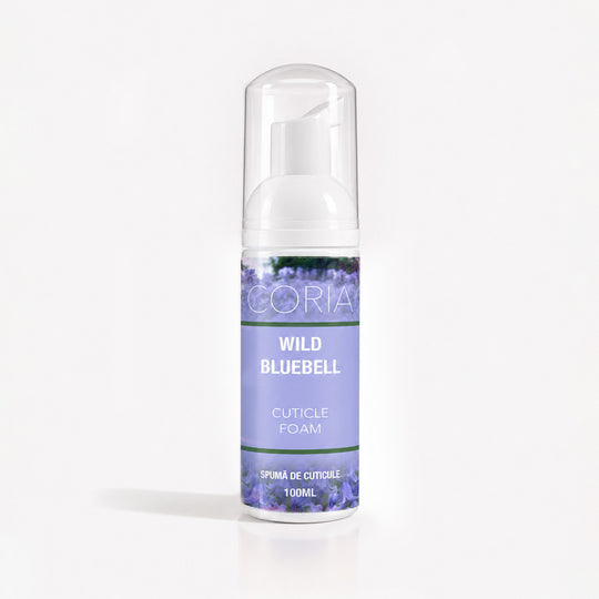 Spumă pentru cuticule Wild Bluebell Coria, flacon 100 ml