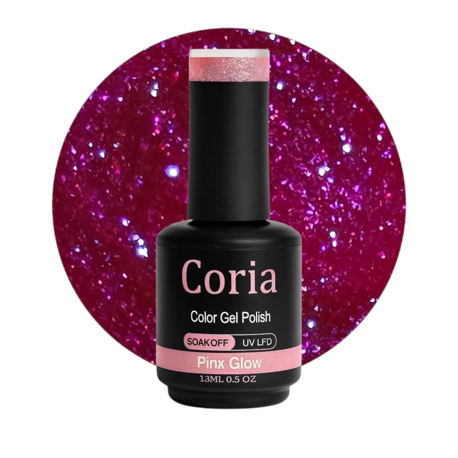 Image of Oja Semi Coria 15 ml Pink Glow 12