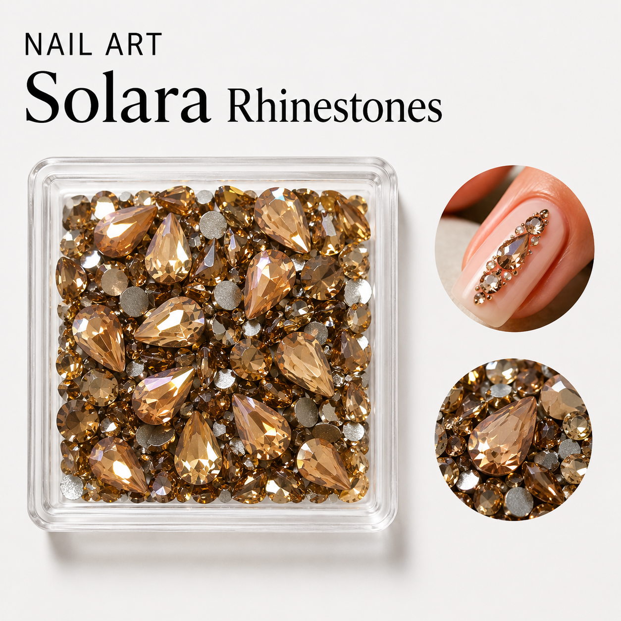 Image of Nail Art Solara Rhinestone