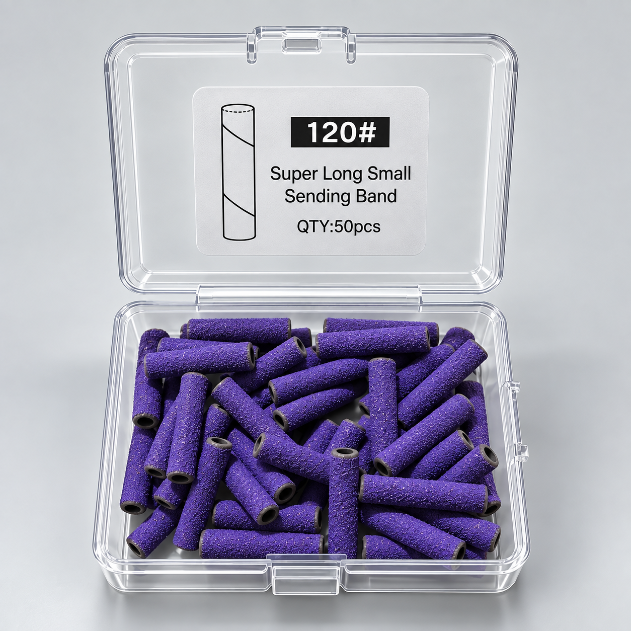 Image of Cilindri Abrazivi Granulatie 120 Mov-50pcs SuperLong