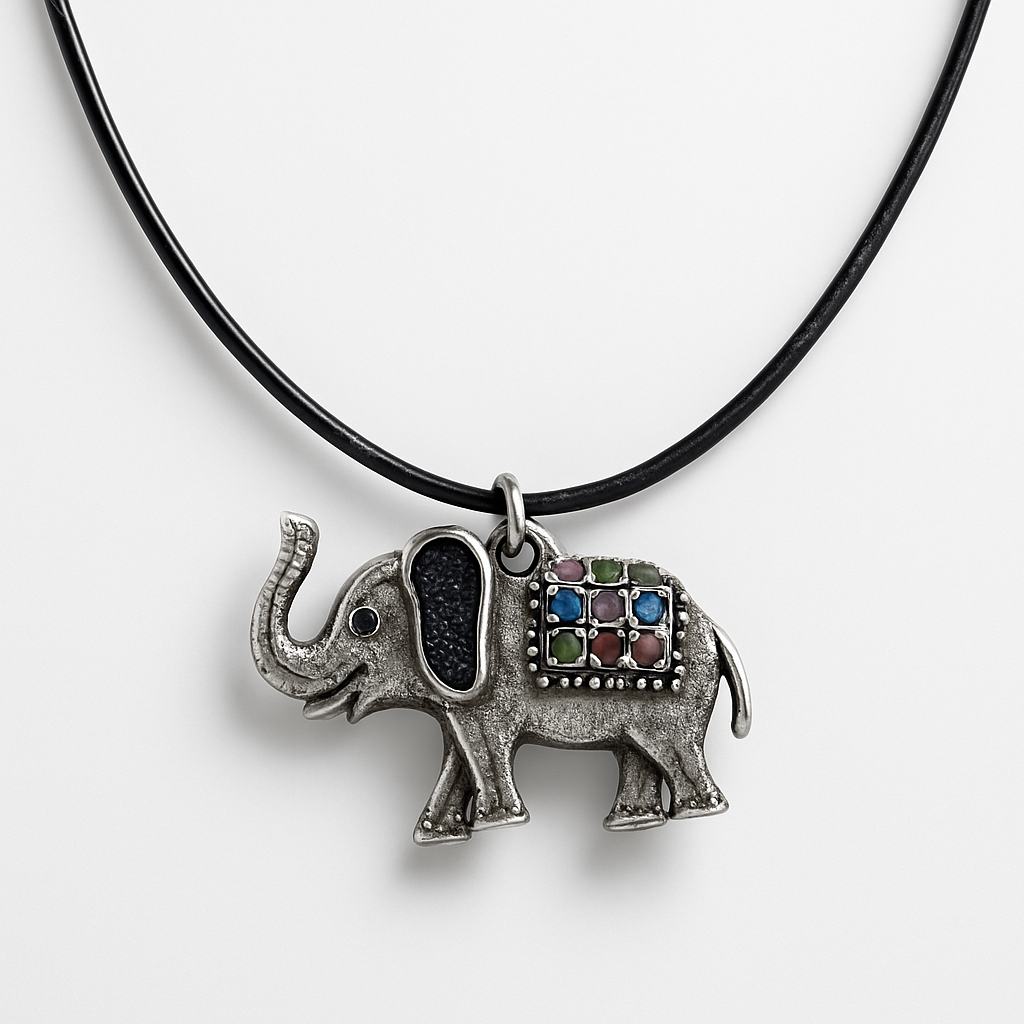 Colier Pandantiv Elefant